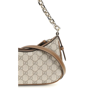 Geantă de mână Gucci bej din material textil