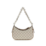 Geantă de mână Gucci bej din material textil