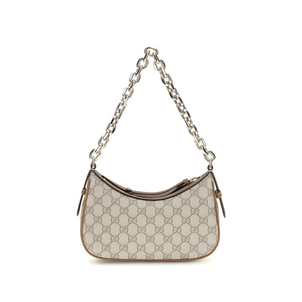 Geantă de mână Gucci bej din material textil