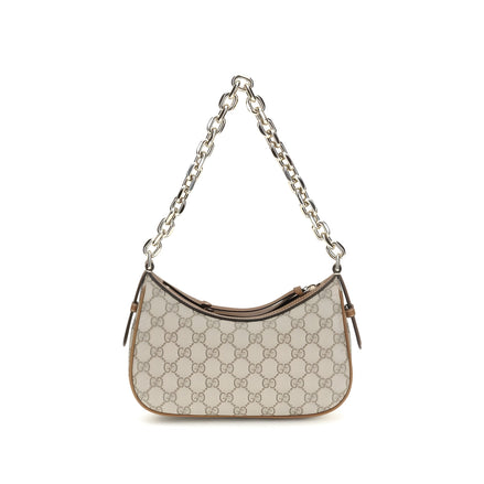 Geantă de mână Gucci bej din material textil