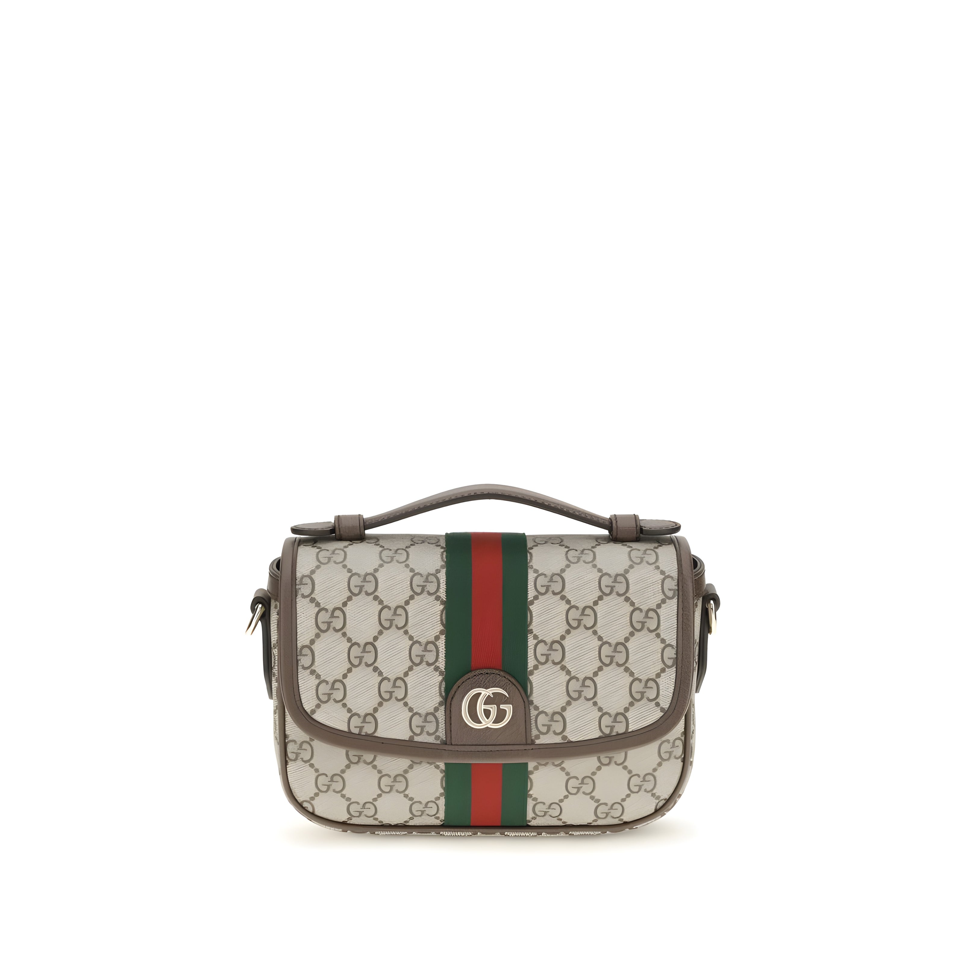 Gucci Beige Fabric Handbag