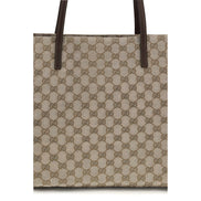 Geantă de mână Gucci bej din material textil