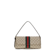 Geantă de mână Gucci din material textil bej