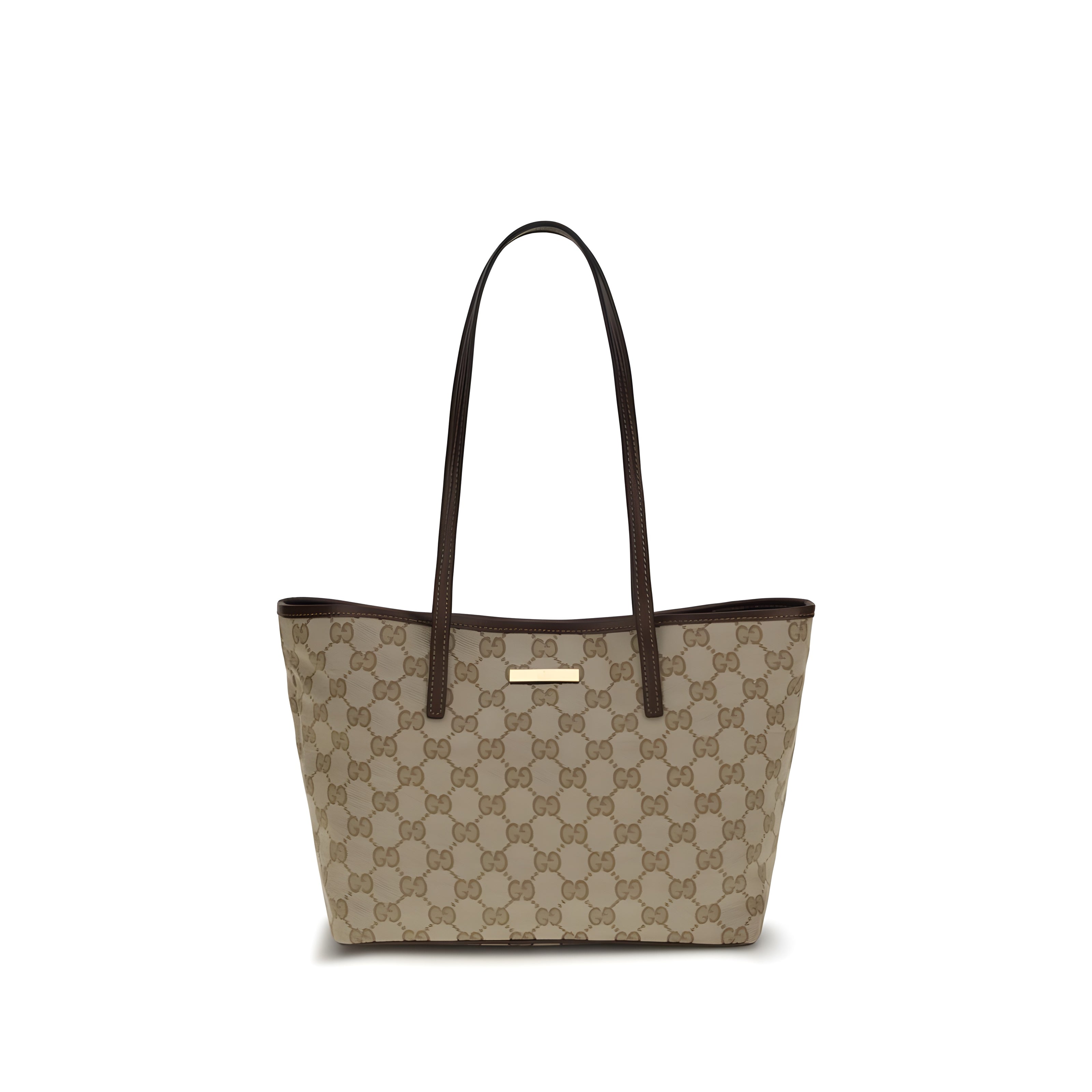 Gucci Beige Fabric Handbag