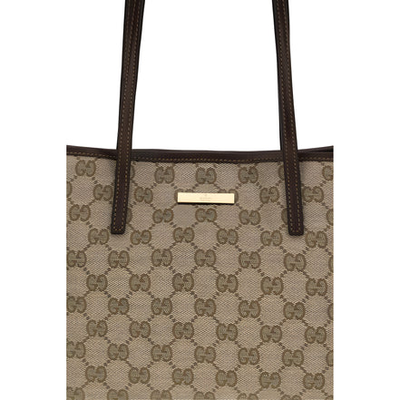 Gucci Beige Fabric Handbag