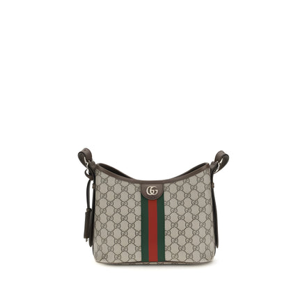 Geantă de mână Gucci bej din material textil