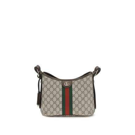 Geantă de mână Gucci bej din material textil