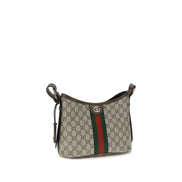 Geantă de mână Gucci bej din material textil
