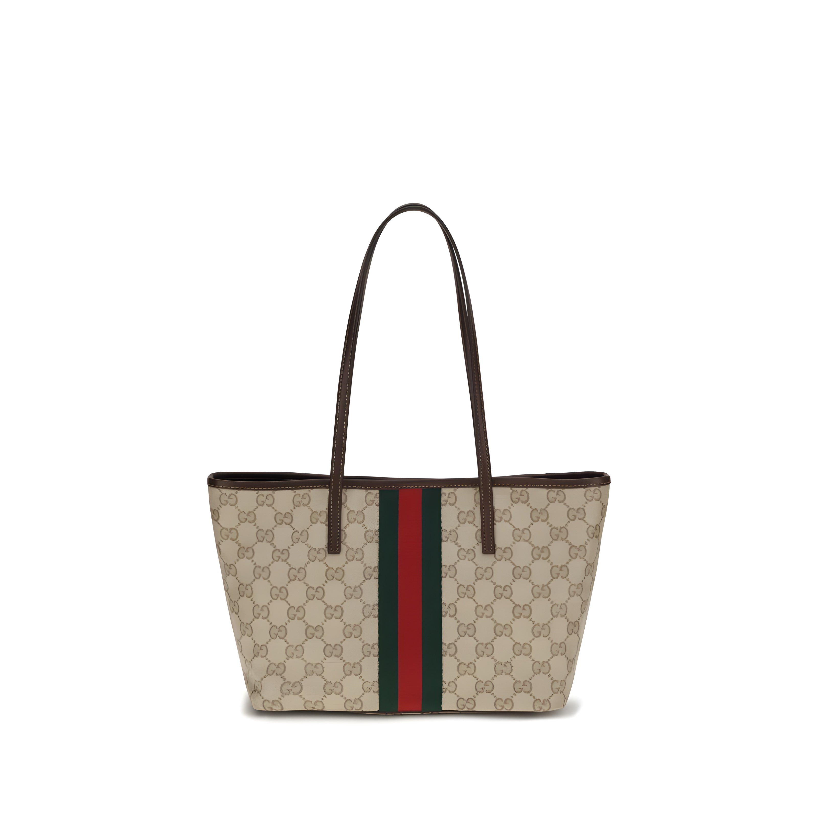 Gucci Beige Fabric Handbag