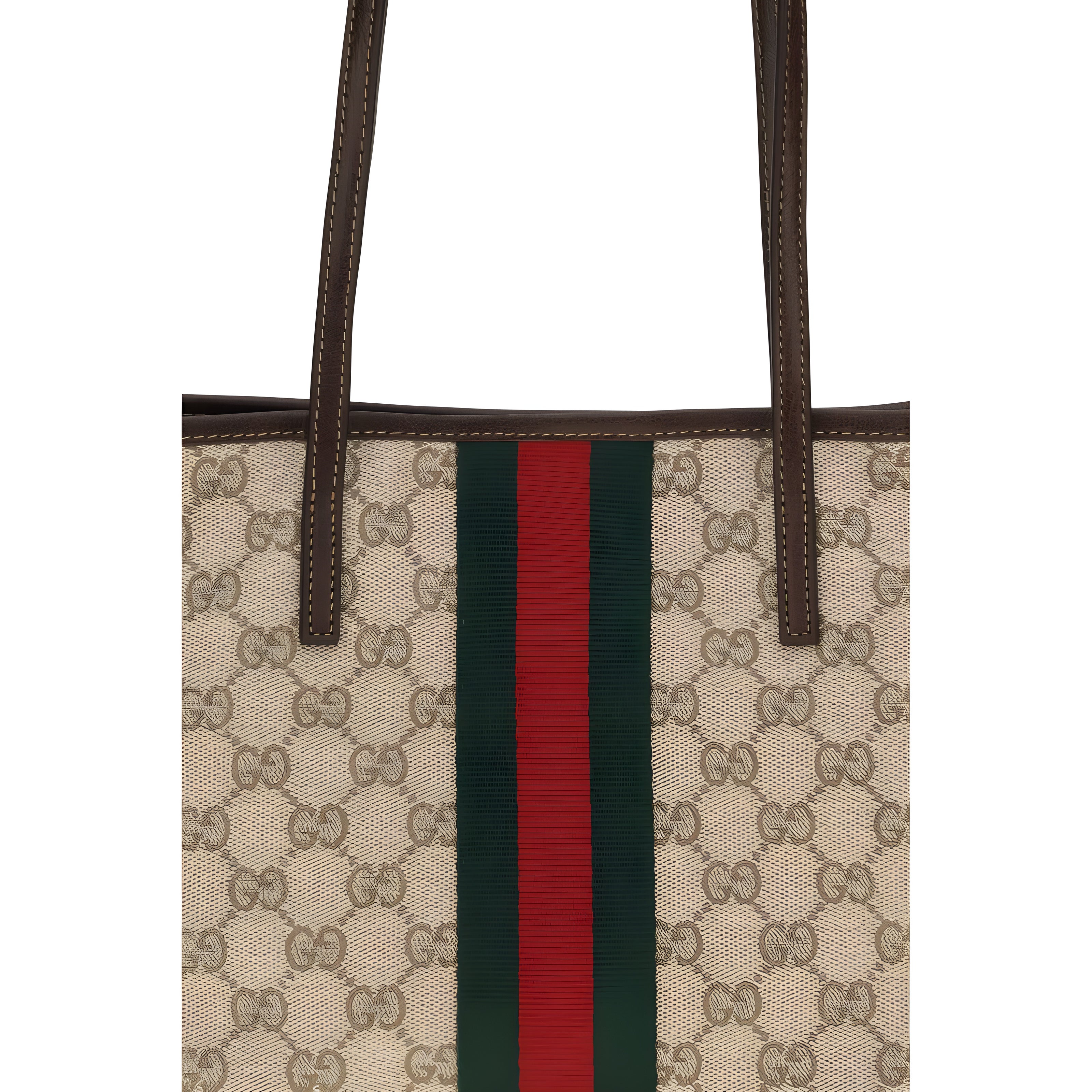 Gucci Beige Fabric Handbag