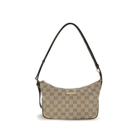 Geantă de mână Gucci bej din material textil