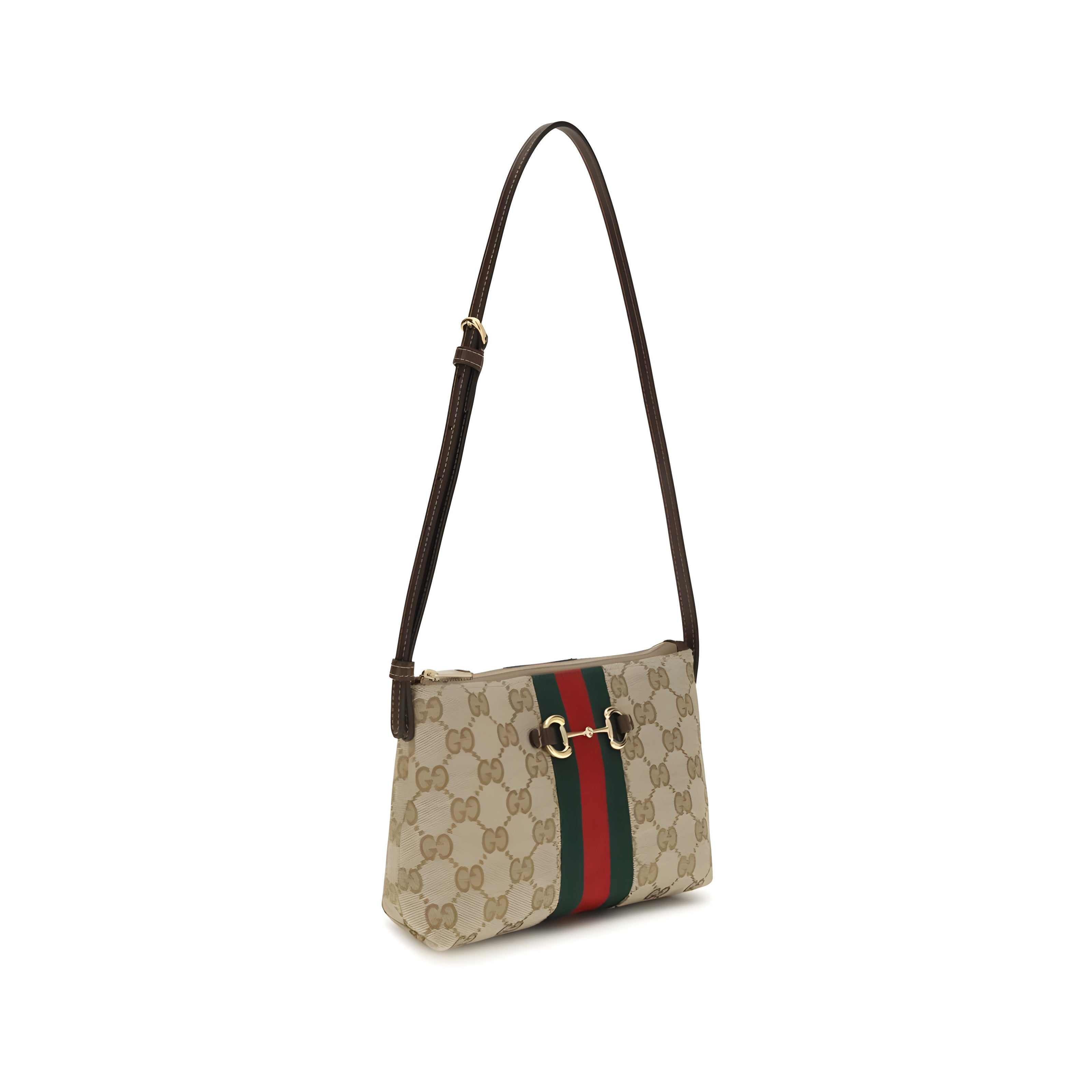 Gucci Beige Fabric Handbag