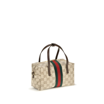 Geantă Gucci bej din material textil