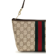 Geantă Gucci bej din material textil