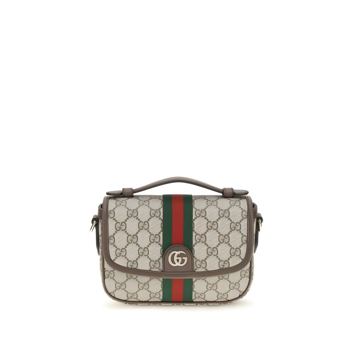Gucci Beige Fabric Handbag