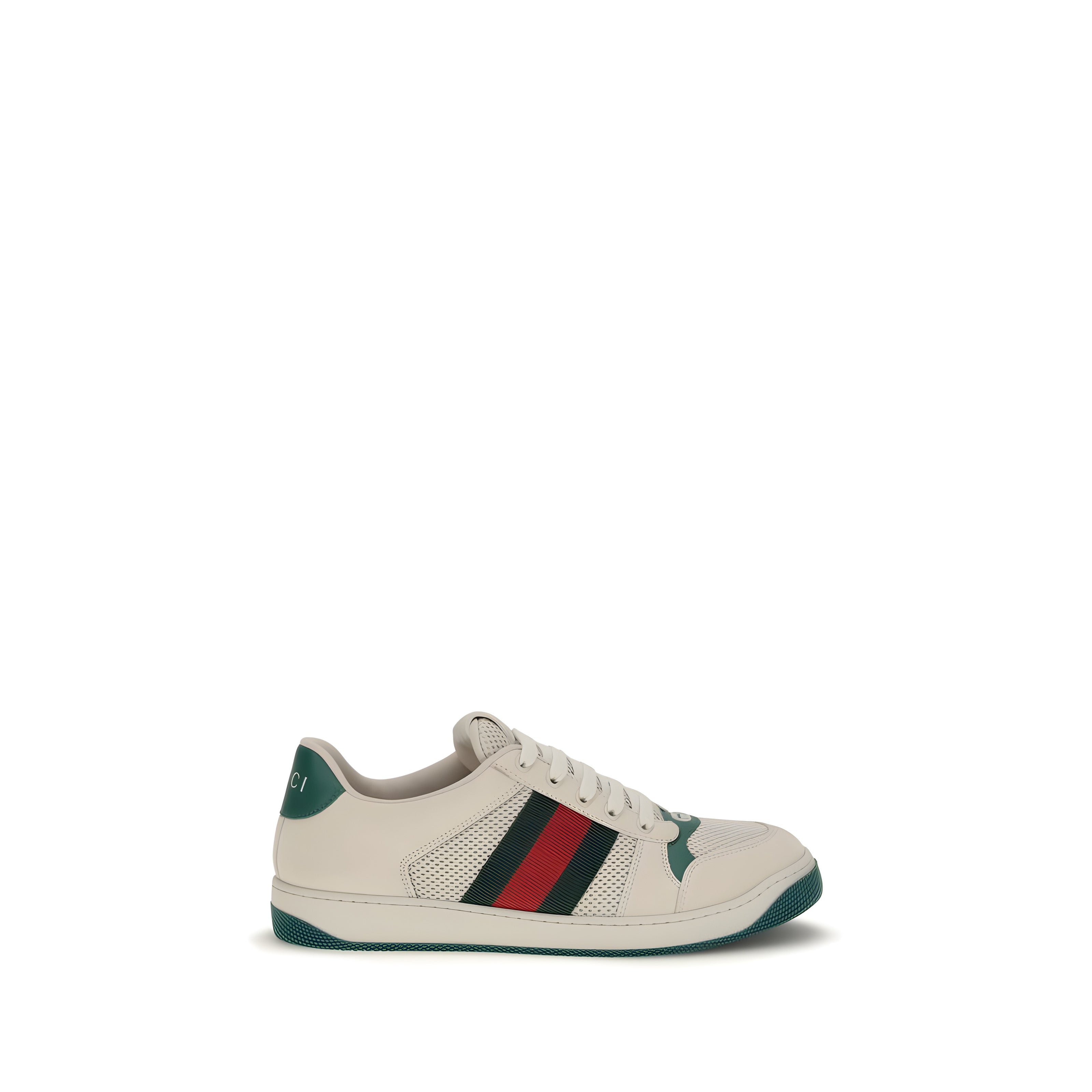 Adidași joși Gucci bej din pânză