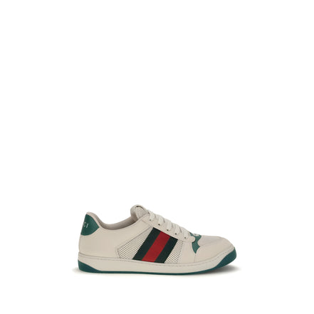 Adidași joși Gucci bej din pânză