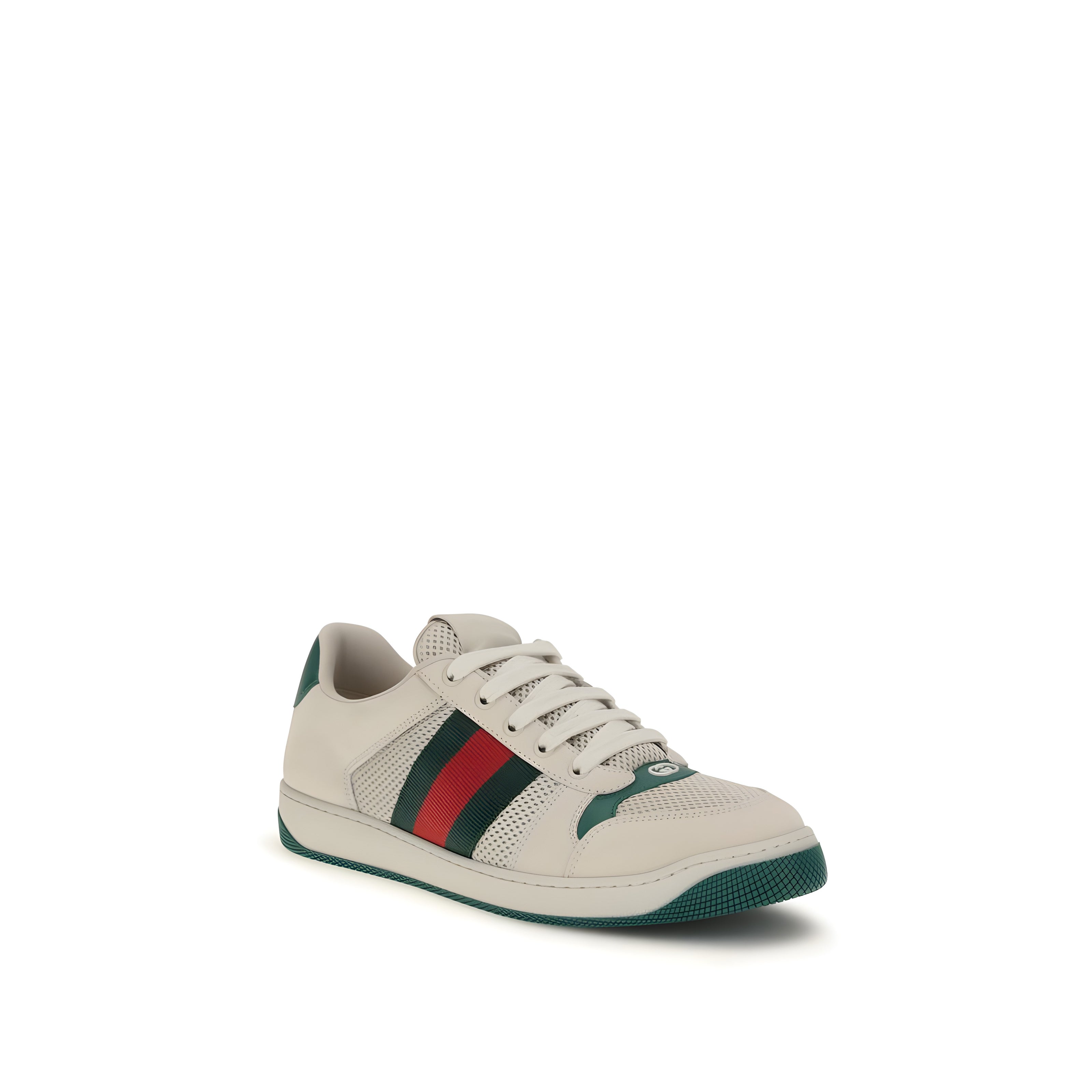 Adidași joși Gucci bej din pânză