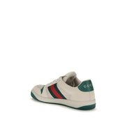 Adidași joși Gucci bej din pânză