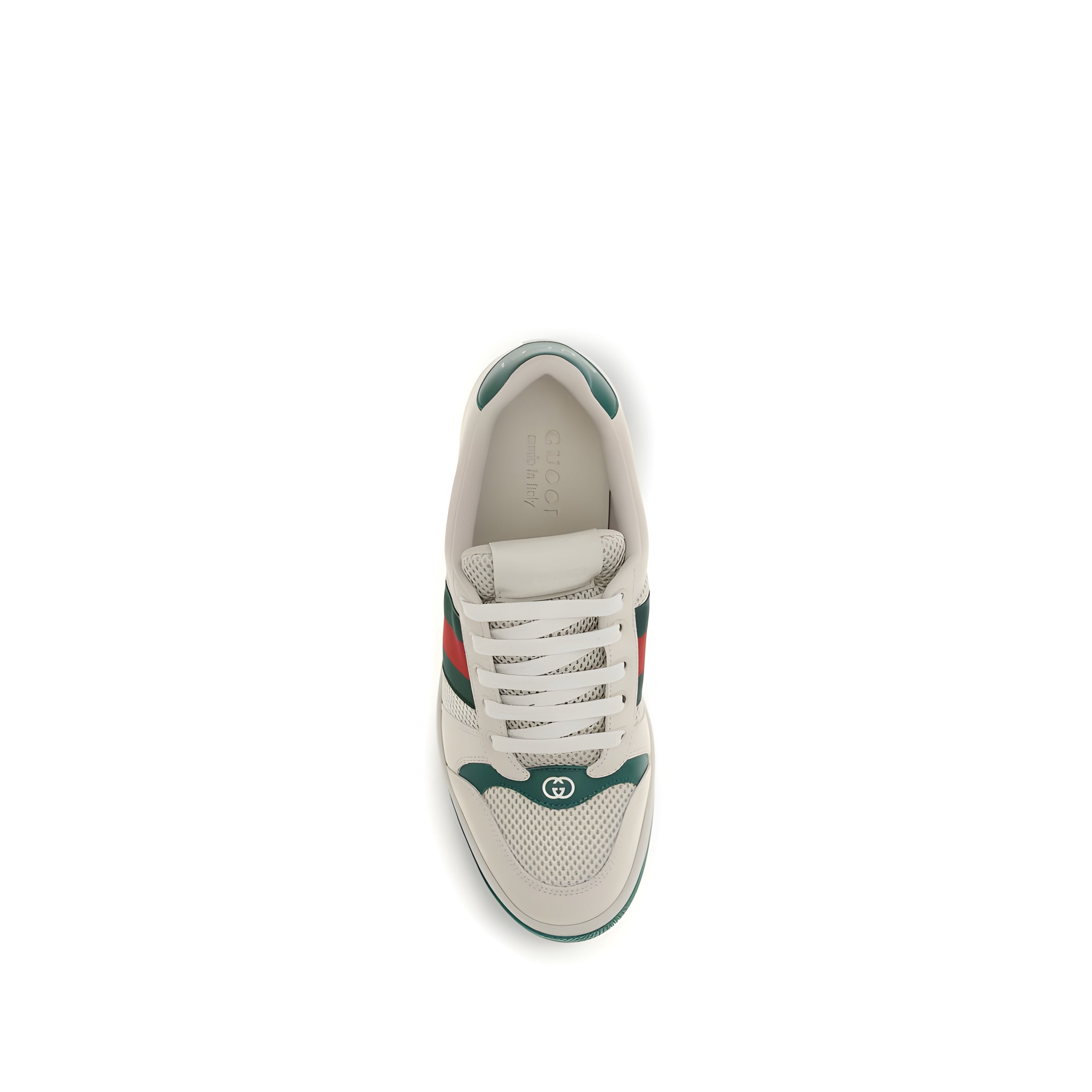 Adidași joși Gucci bej din pânză