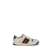 Gucci Beige Fabric Low Top Sneakers