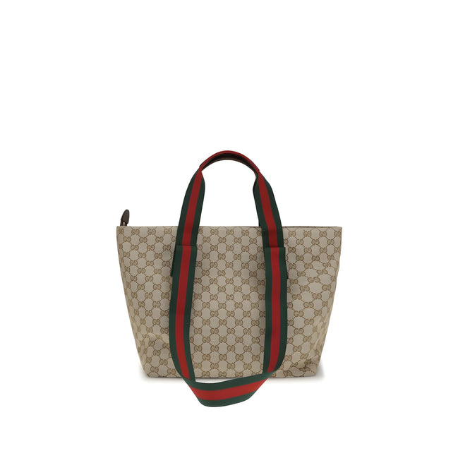 Gucci Beige Fabric Shoulder Bag