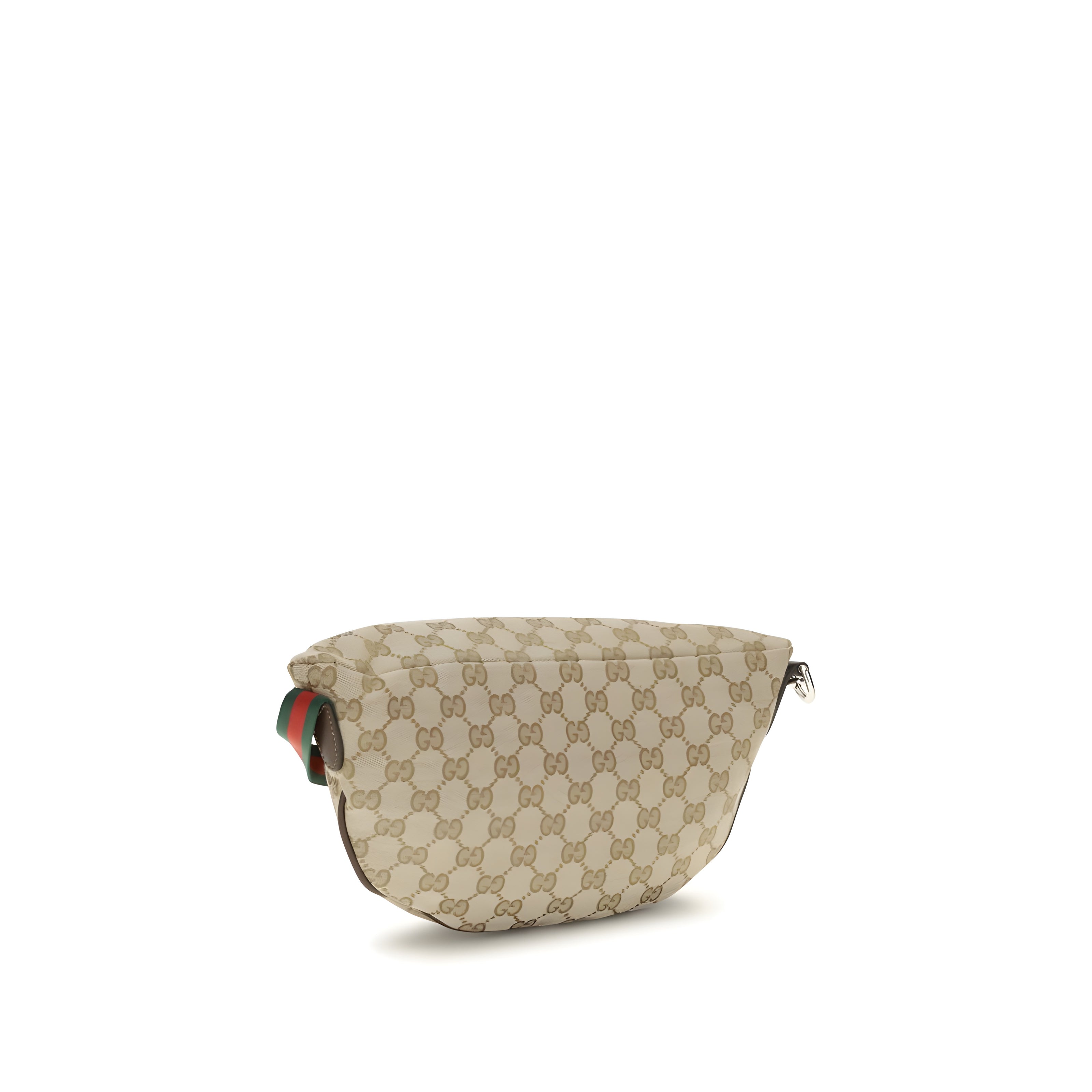 Geantă de umăr Gucci bej din material textil