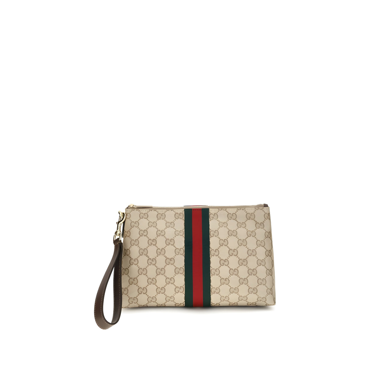 Gucci Poșetă Bej din Material Textil