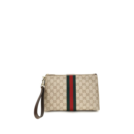 Gucci Poșetă Bej din Material Textil