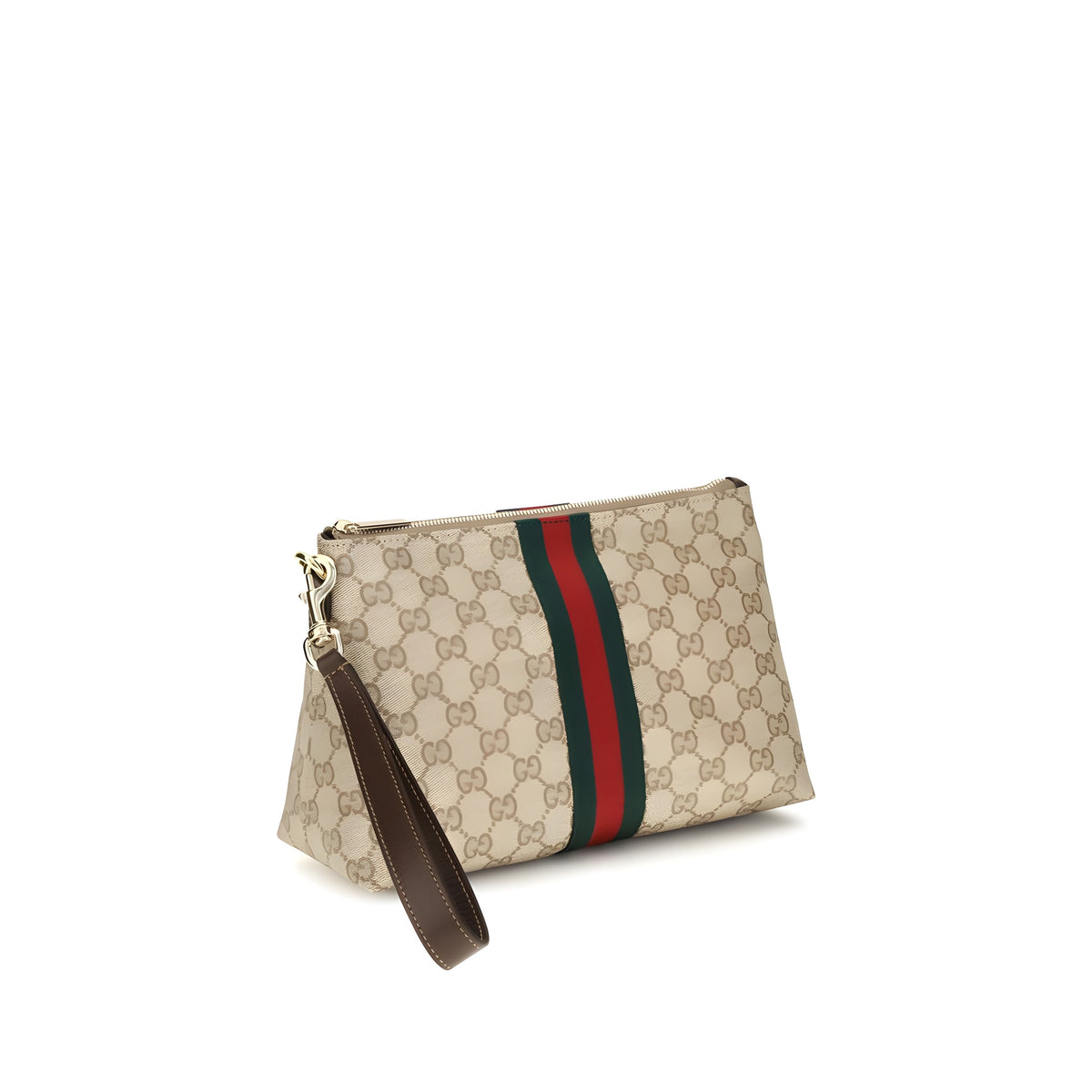 Gucci Poșetă Bej din Material Textil