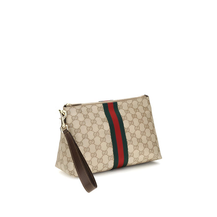 Gucci Poșetă Bej din Material Textil