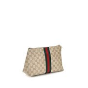 Gucci Poșetă Bej din Material Textil