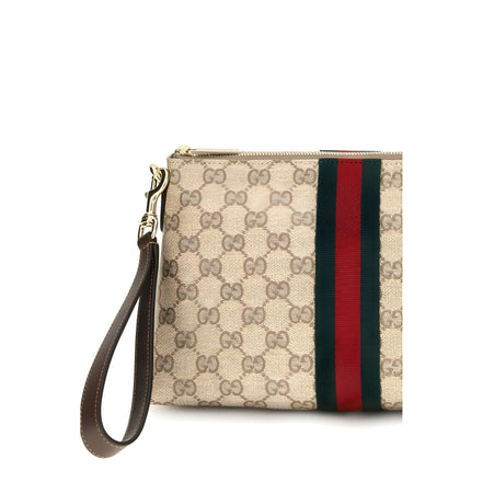 Gucci Poșetă Bej din Material Textil