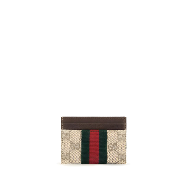 Gucci Beige Fabric Wallet