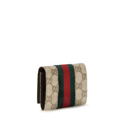 Gucci Beige Fabric Wallet