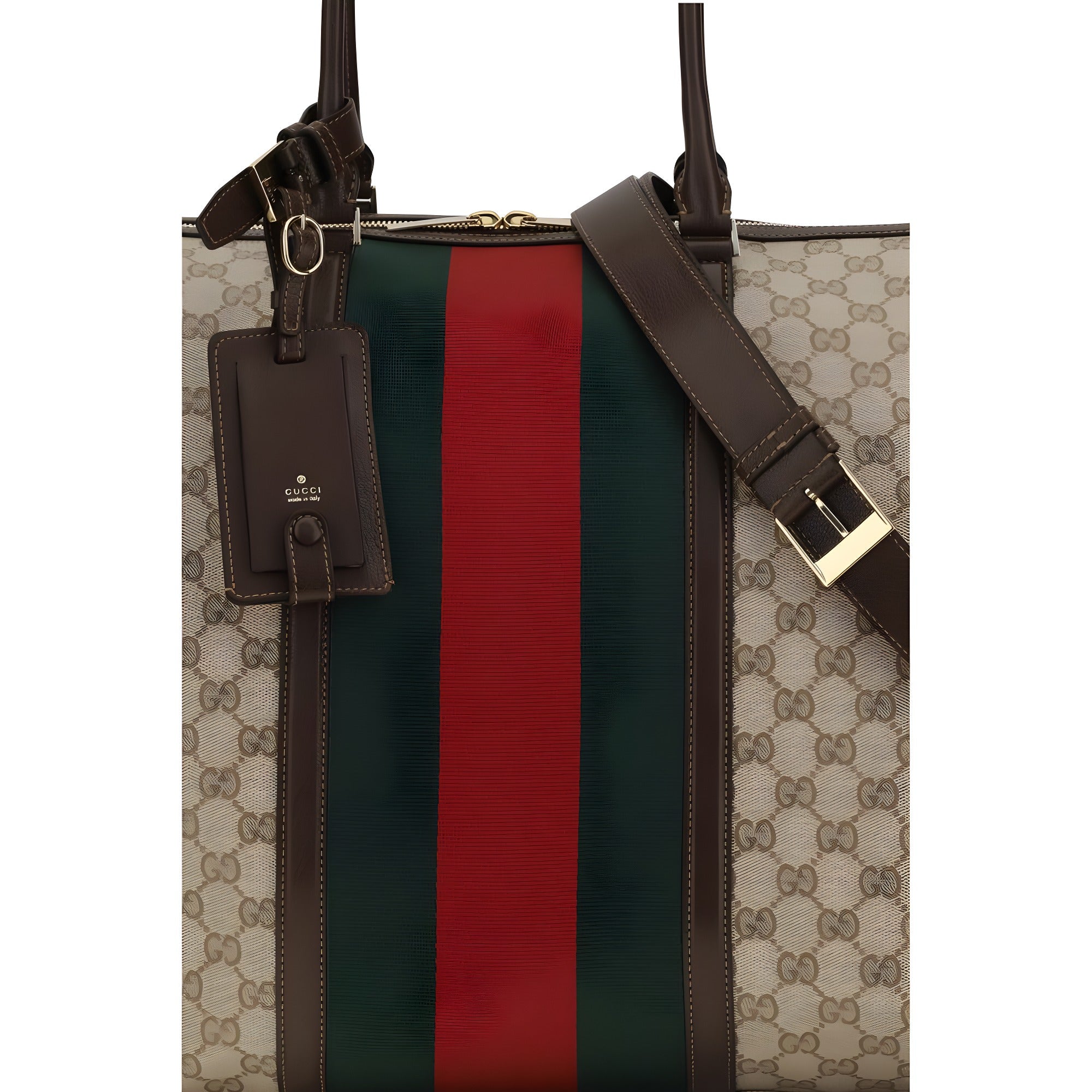 Gucci Beige GG Travel Bag