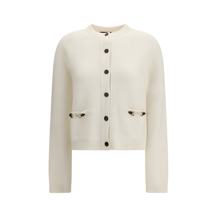 Cardigan Gucci bej din lână