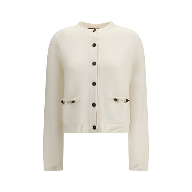 Gucci Cardigan Bej din Lână