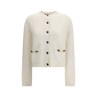 Gucci Cardigan Bej din Lână