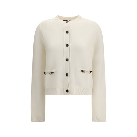 Gucci Cardigan Bej din Lână