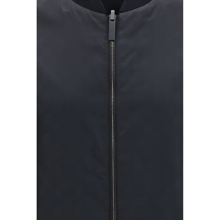 Gucci Geacă Bomber Neagră din Poliamidă