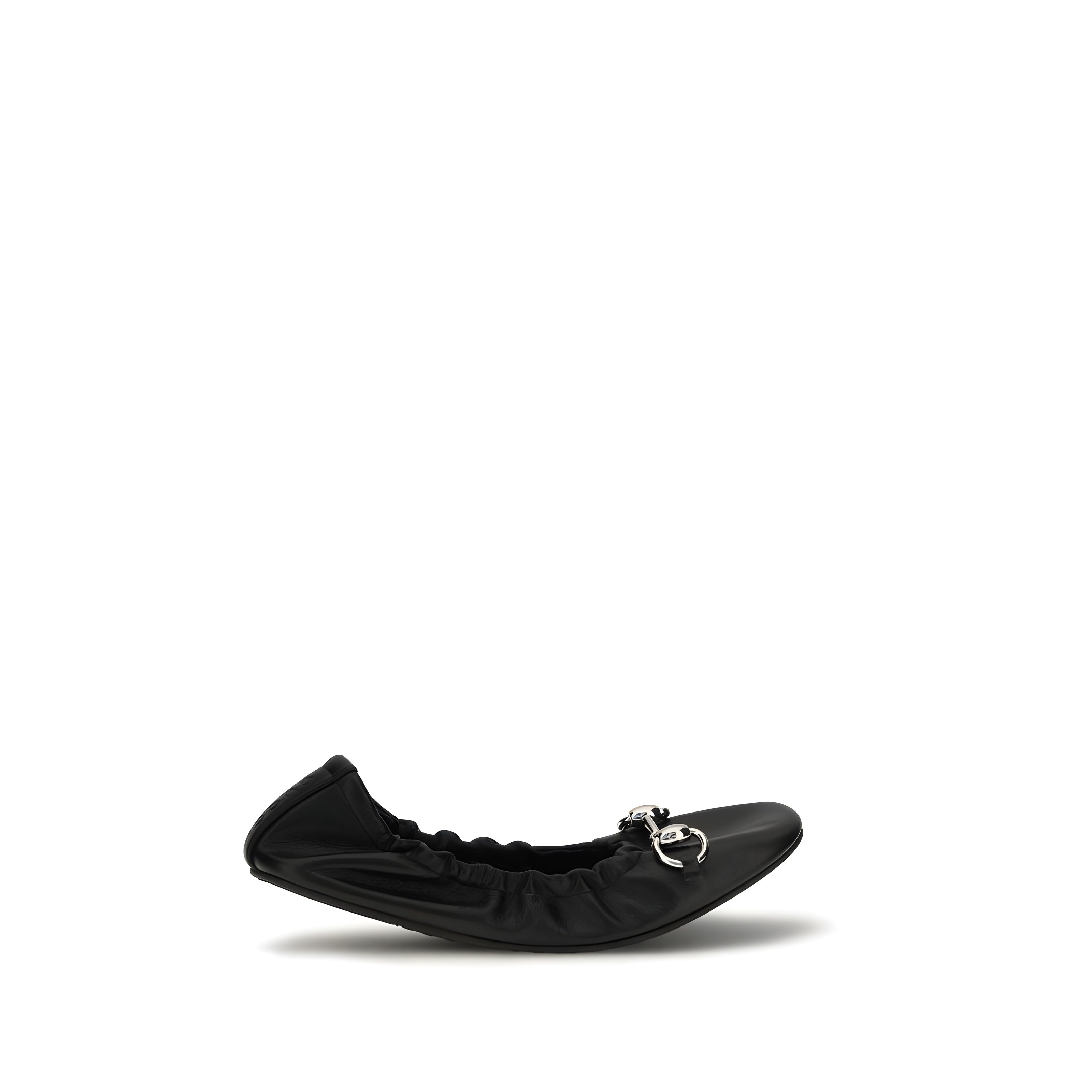 Gucci Black Ballet Flats
