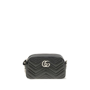 Geantă de umăr Gucci Black GG Marmont