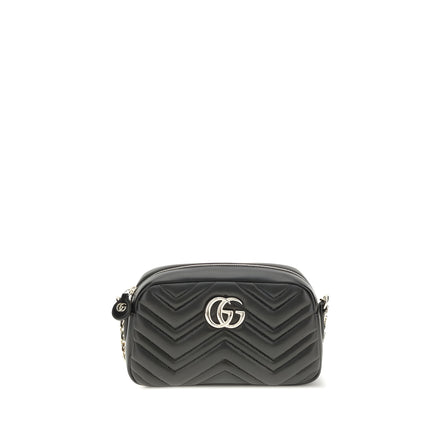Geantă de umăr Gucci Black GG Marmont