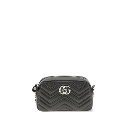 Geantă de umăr Gucci Black GG Marmont