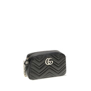 Geantă de umăr Gucci Black GG Marmont