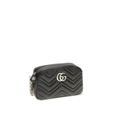 Geantă de umăr Gucci Black GG Marmont