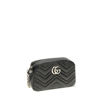 Geantă de umăr Gucci Black GG Marmont