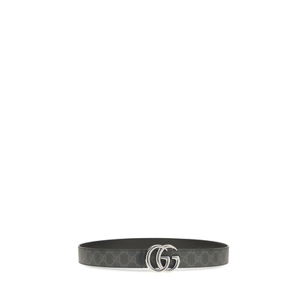 Gucci Black Calf Leather Regular Belt