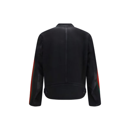 Gucci Black Cotton Biker Jacket